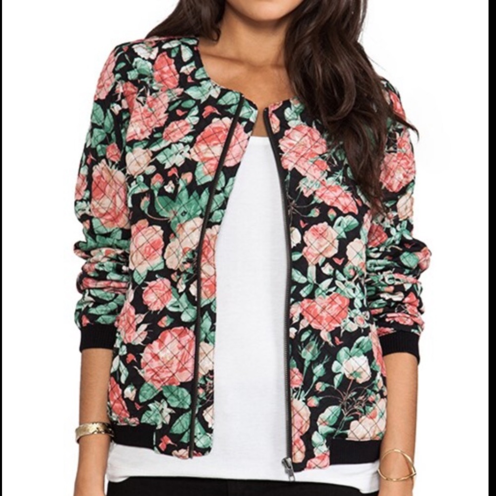 LOVERS & FRIENDS Catch Up Bomber Jacket